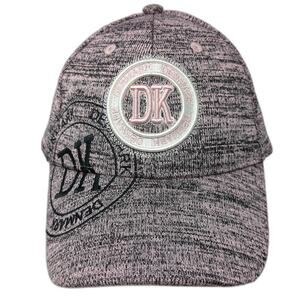 DK Denmark Baseball Cap Pink One Size Adjustable Embroidered Robin Ruth